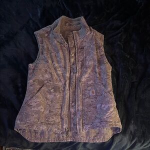 Carhartt Gray Camouflage Vest